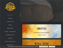 Tablet Screenshot of print-tattoo.com